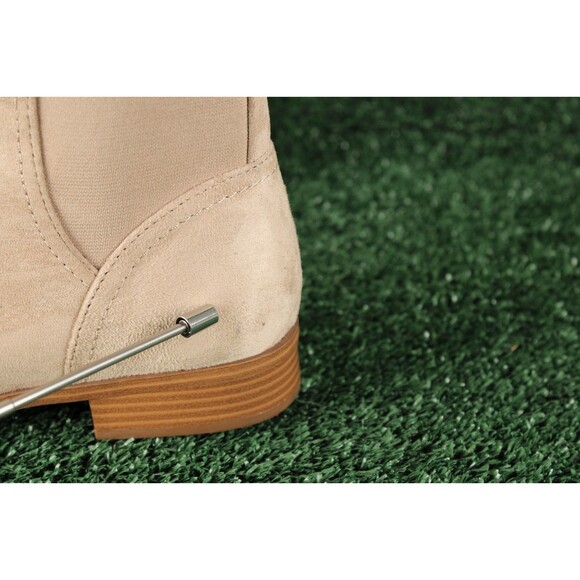 Splendid Anie Tilia Ermine Chelsea Leather Suede Beige Boots Pull On Size 8 - Picture 15 of 16